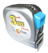 На фото Рулетка полотно с нейлоновым покрытием Sigma 3м*19мм (NX3019z)